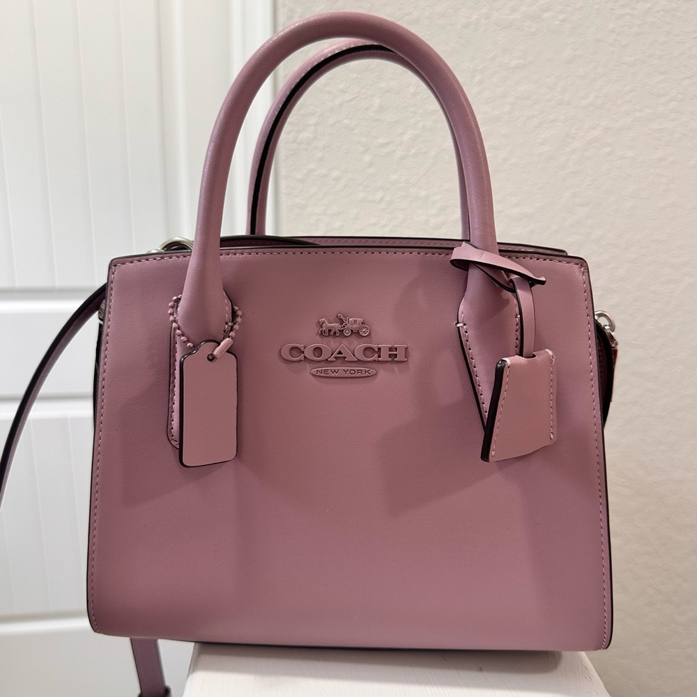 Coach - Andrea Carryall Lavender Crossbody - Picture 6 of 6